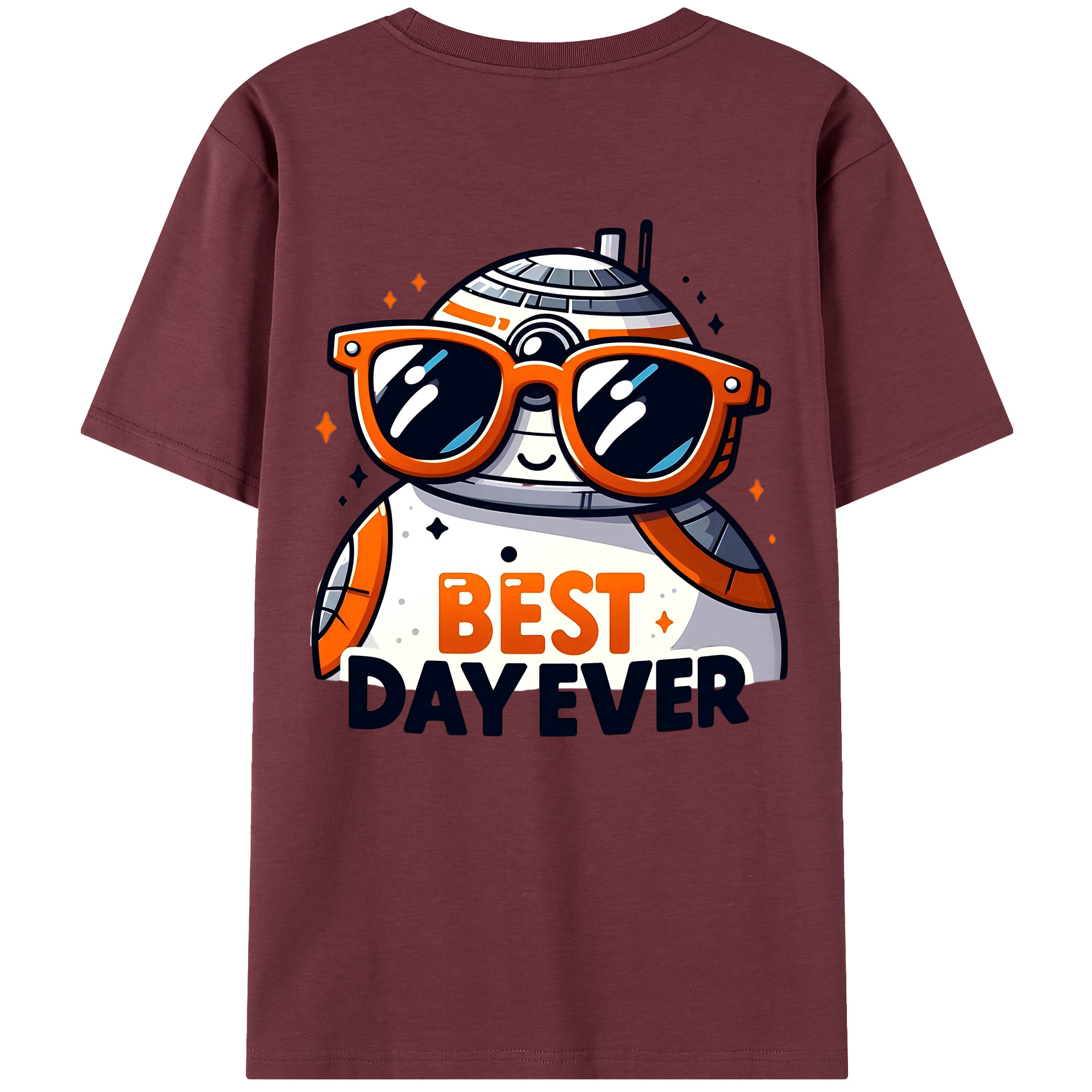（画像用） スター・ウォーズ Star Wars 綿100％半袖Tシャツ（背面プリント）